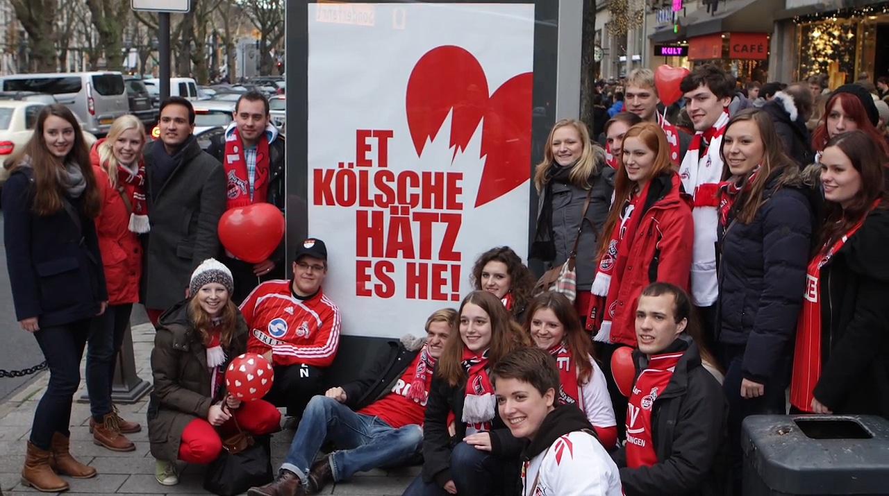FC Fan-Club Milde Horde setzt mit Gaffel Kölsch ein Zeichen gegen Hass und Gewalt im Fußball