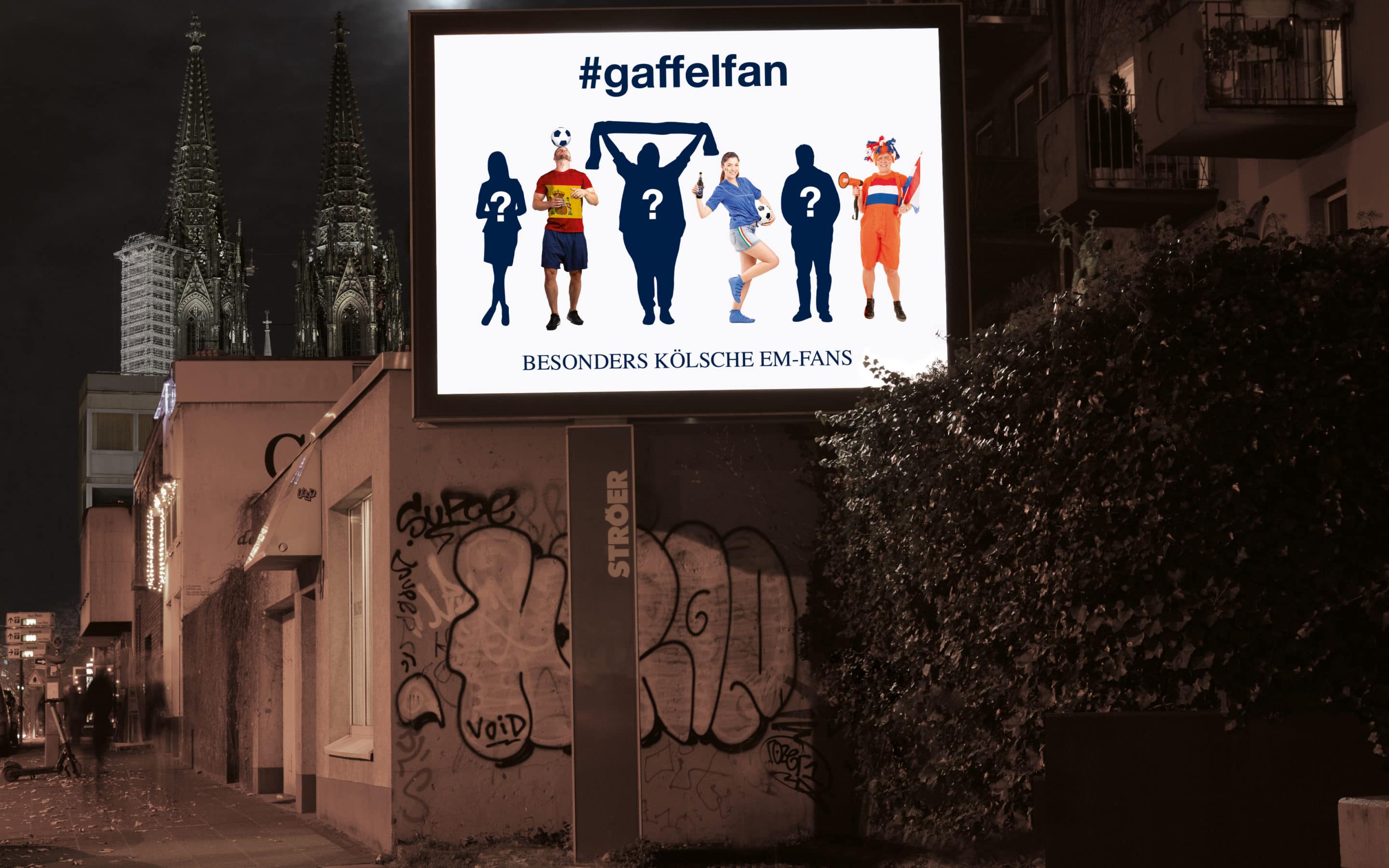 Gaffel sucht mit einer Instagram-Kampagne echte Fans für das EM-Motiv