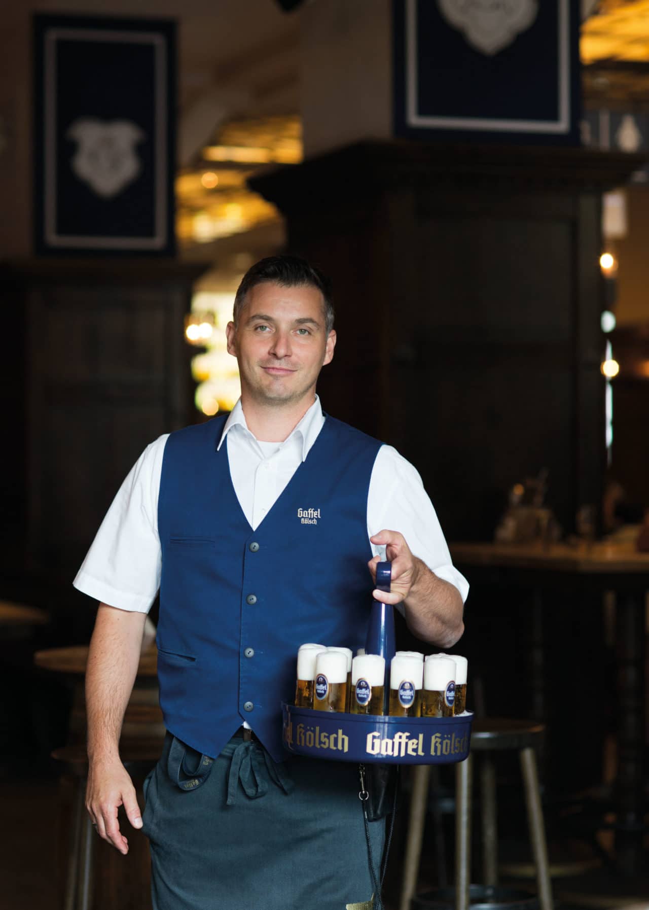 Gaffel. Besonders Kölsch.