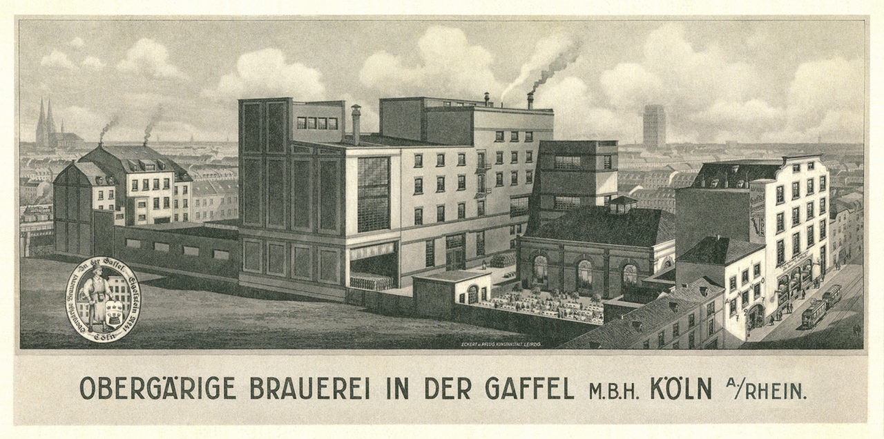 Gaffel. Besonders Kölsch.