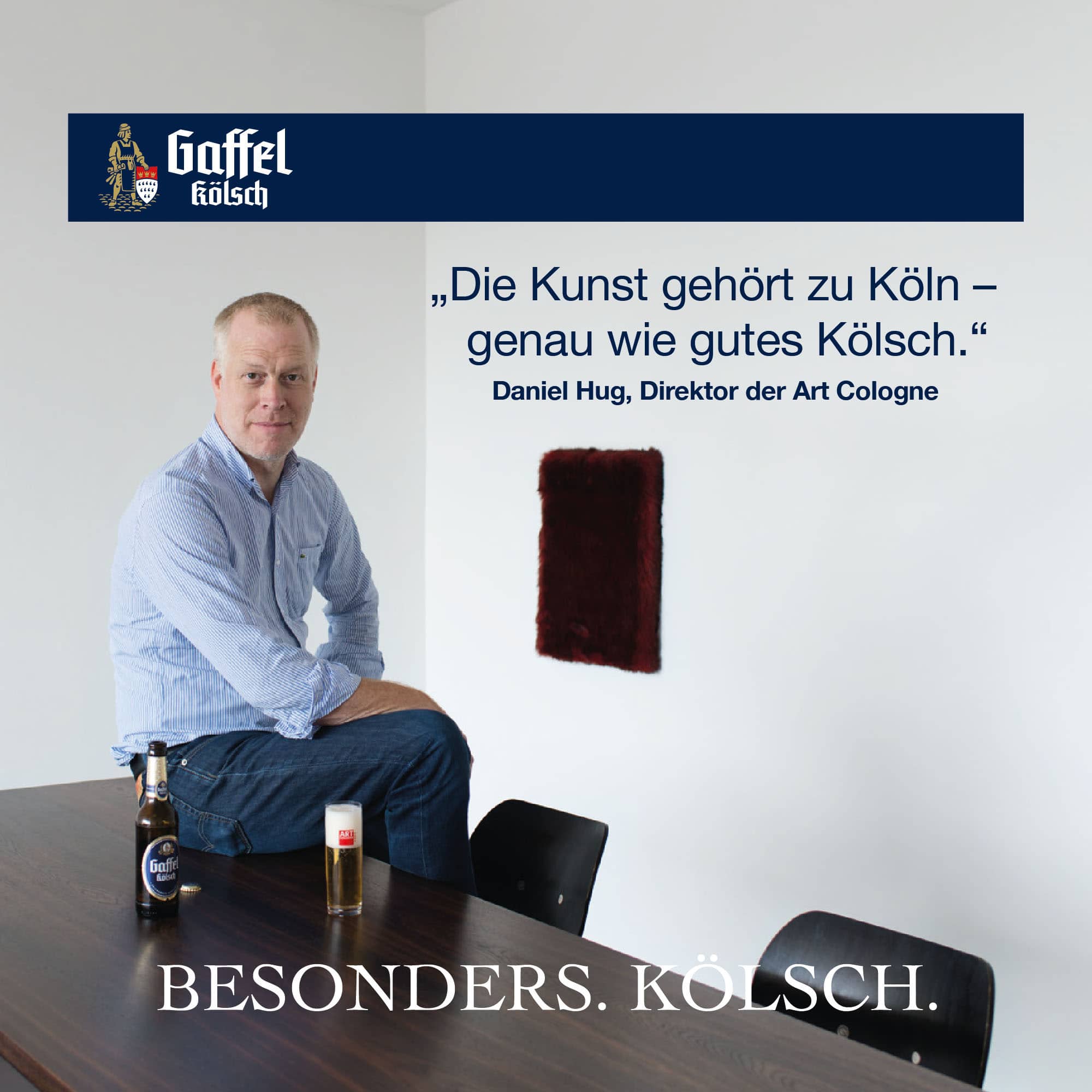 Stimme für Köln - Daniel Hug - Gaffel Kölsch