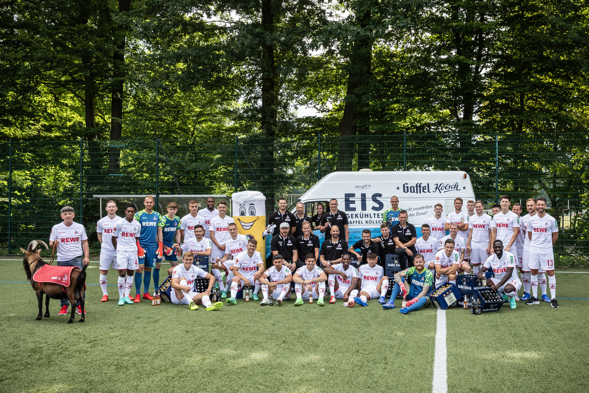 1. FC Köln Mannschaftsfoto Saison 2021/2022