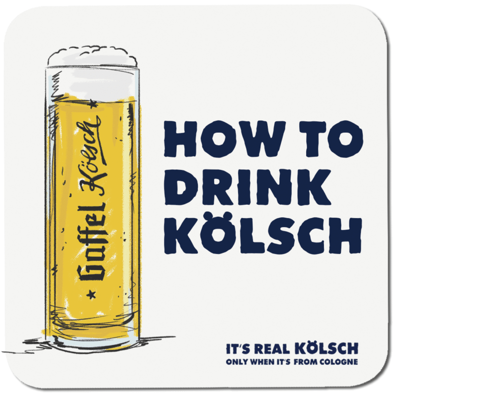 Real Kölsch from Cologne - Gaffel