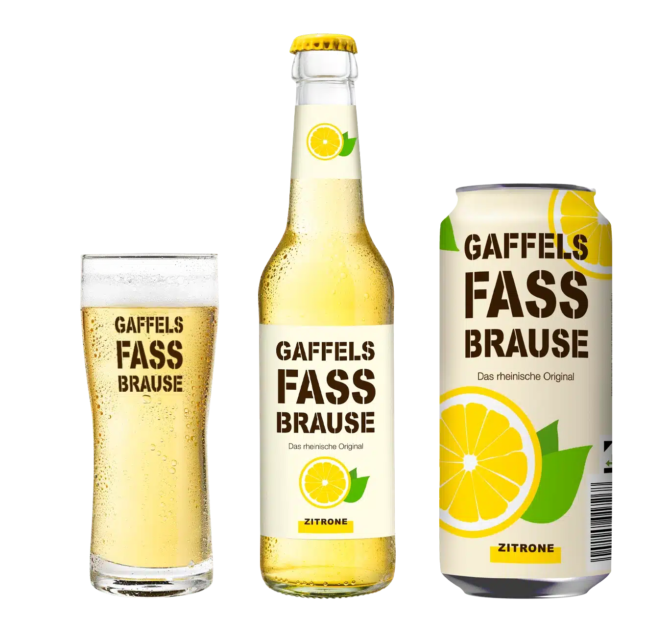 Gaffels Fassbrause Zitrone