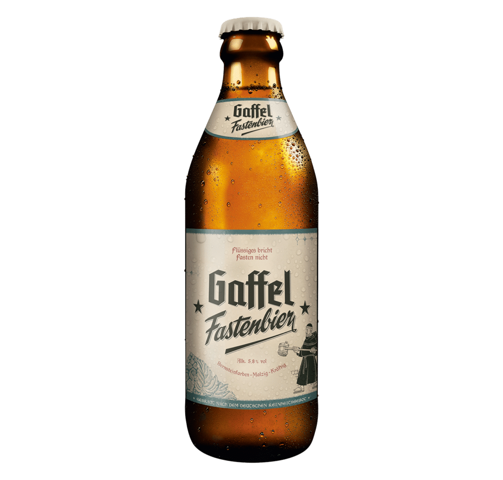 Gaffel Fastenbier Flasche