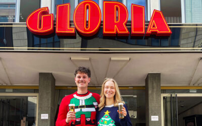 Premiere für Ugly Sweater Night im GLORIA mit Alaska Showband