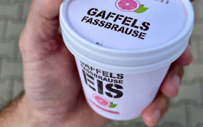 Fassbrause Pink Grapefruit: Keiserlich und Gaffel präsentieren ihr drittes gemeinsames Eis