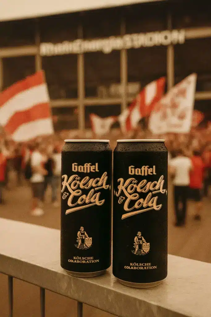 Gaffel Kölsch und Cola beim FC Köln