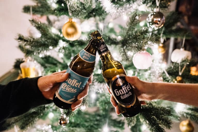 Feiern nach Weihnachten