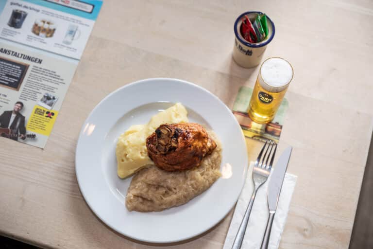 Unsere Haxe bekommt einen Stern